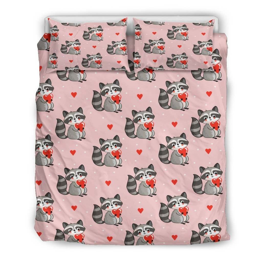 Raccoon Love Bedding Set