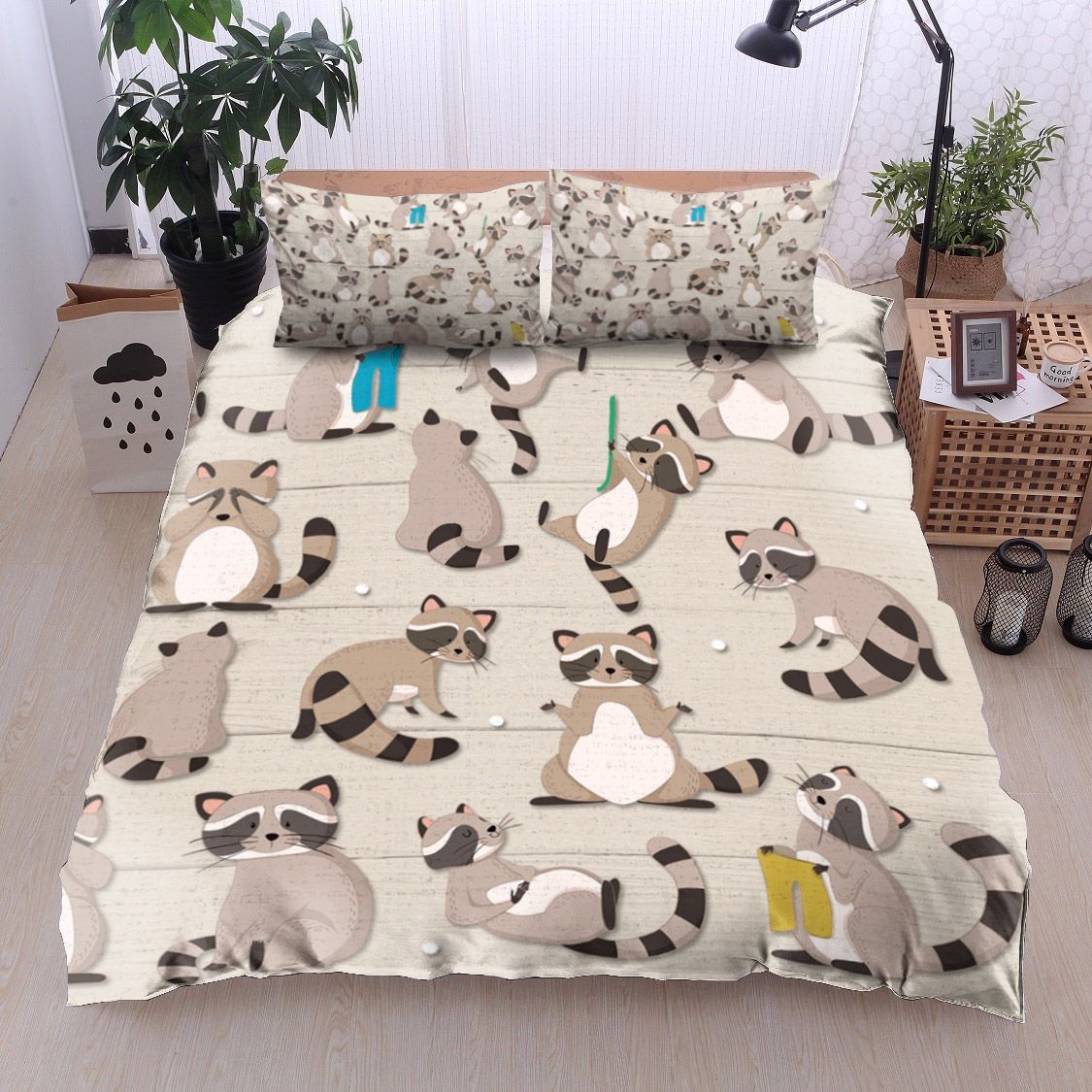 Raccoon Bedding Set