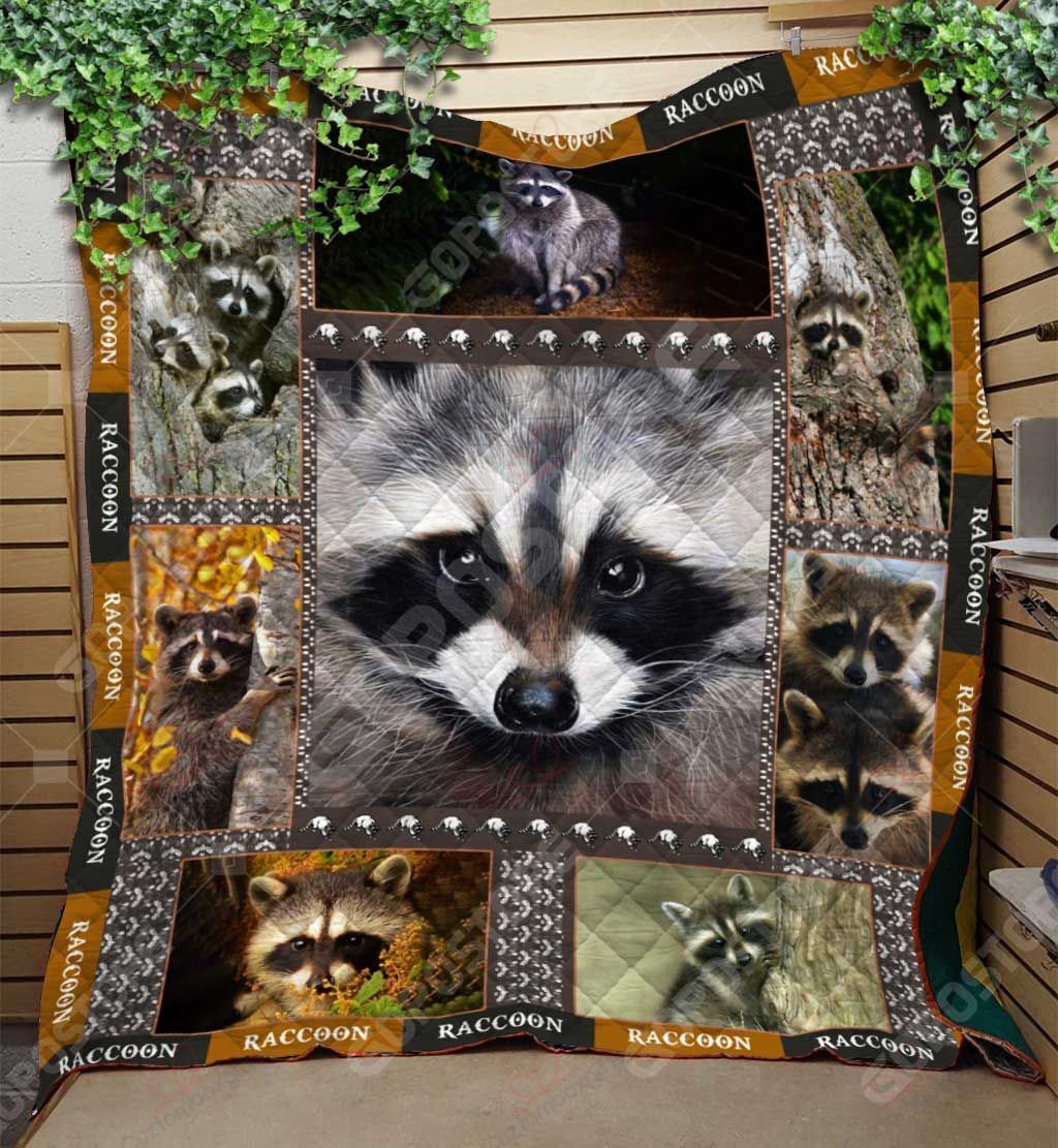 Raccoon NC0709282CL Quilt Blanket
