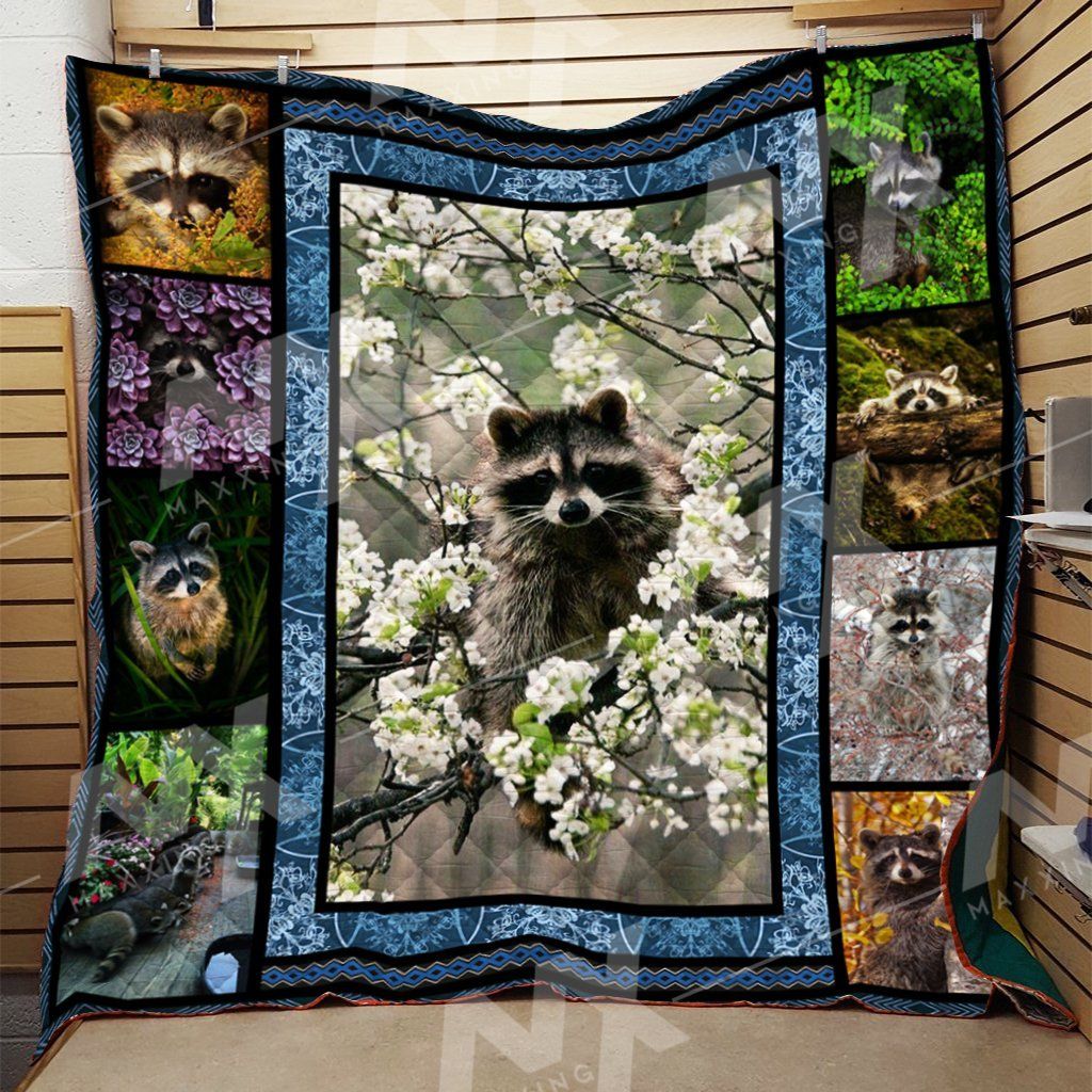 Raccoon Quilt Blanket DHC0910348VT