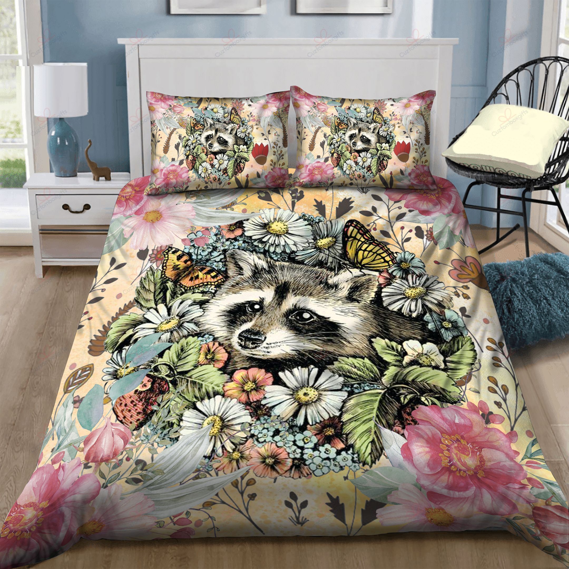 Raccoon Bedding Set