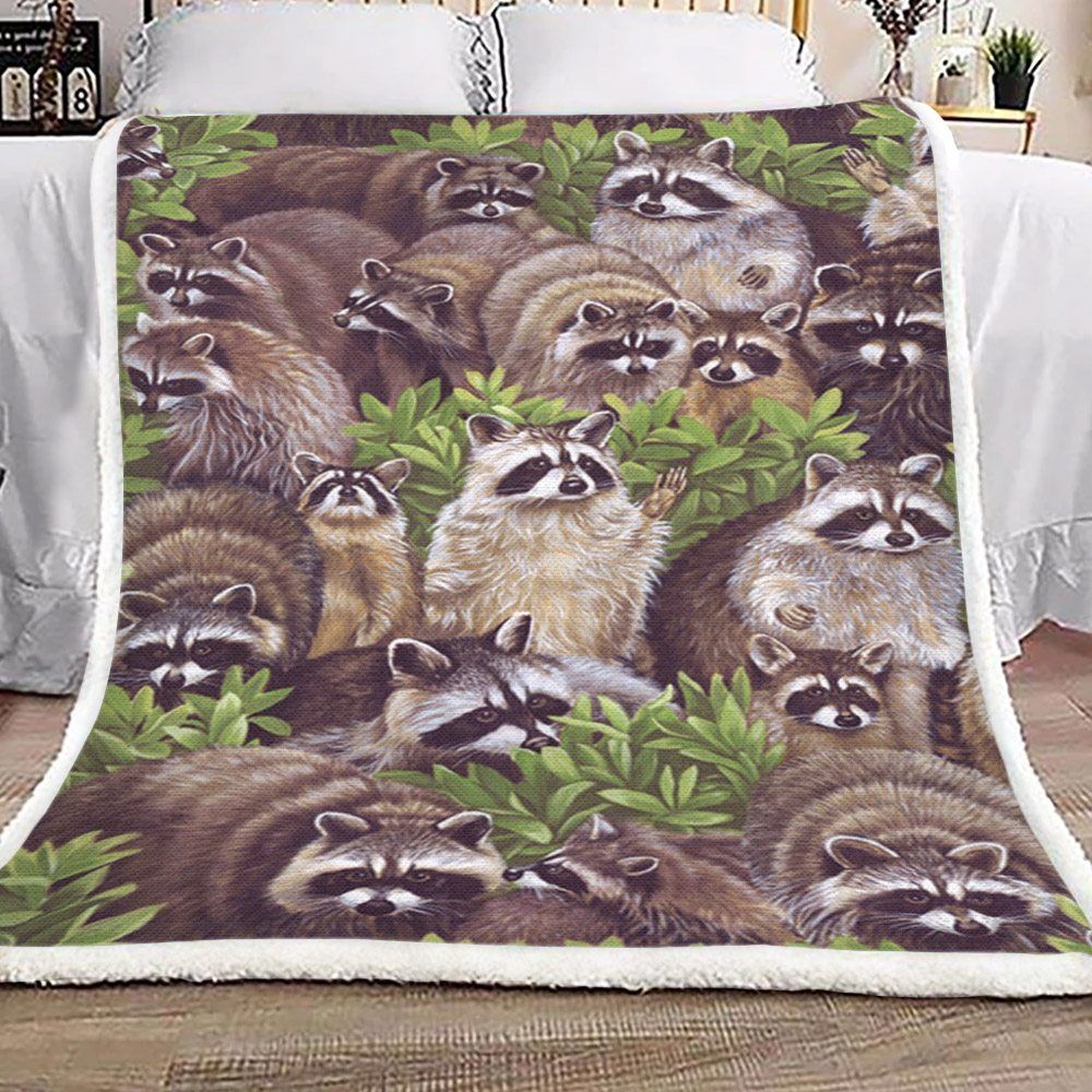 Raccoon Sherpa Fleece