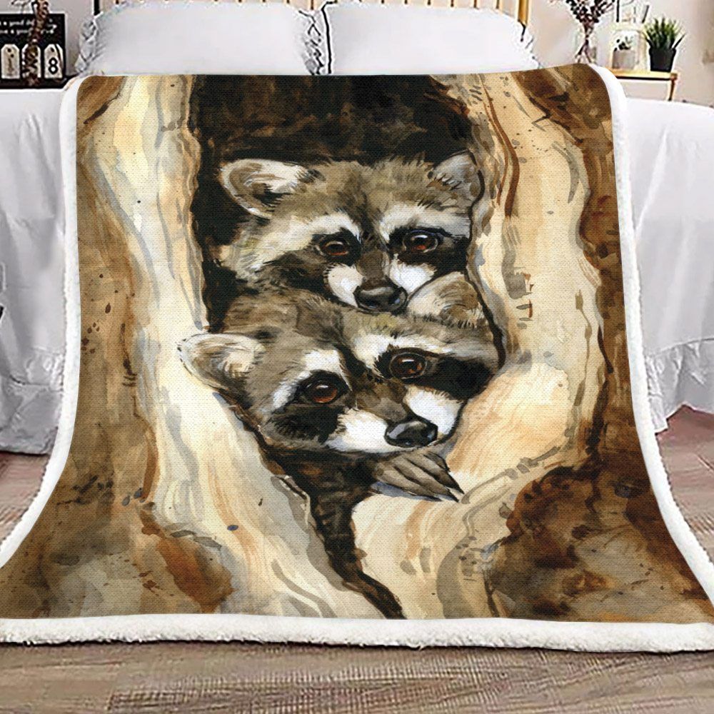 Raccoon Sherpa Fleece
