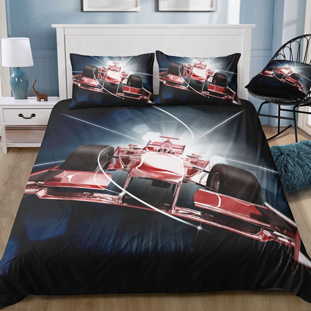 Racing Car Bedding Set