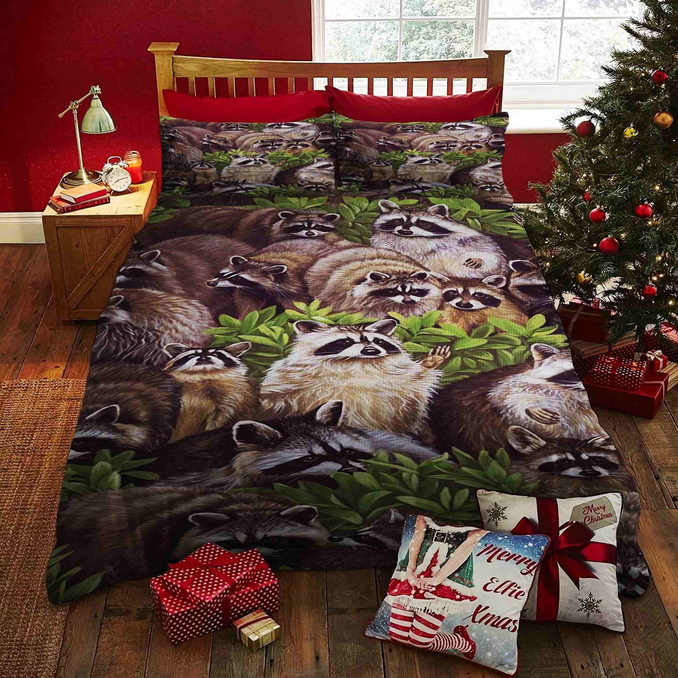 Racoon Bedding Set
