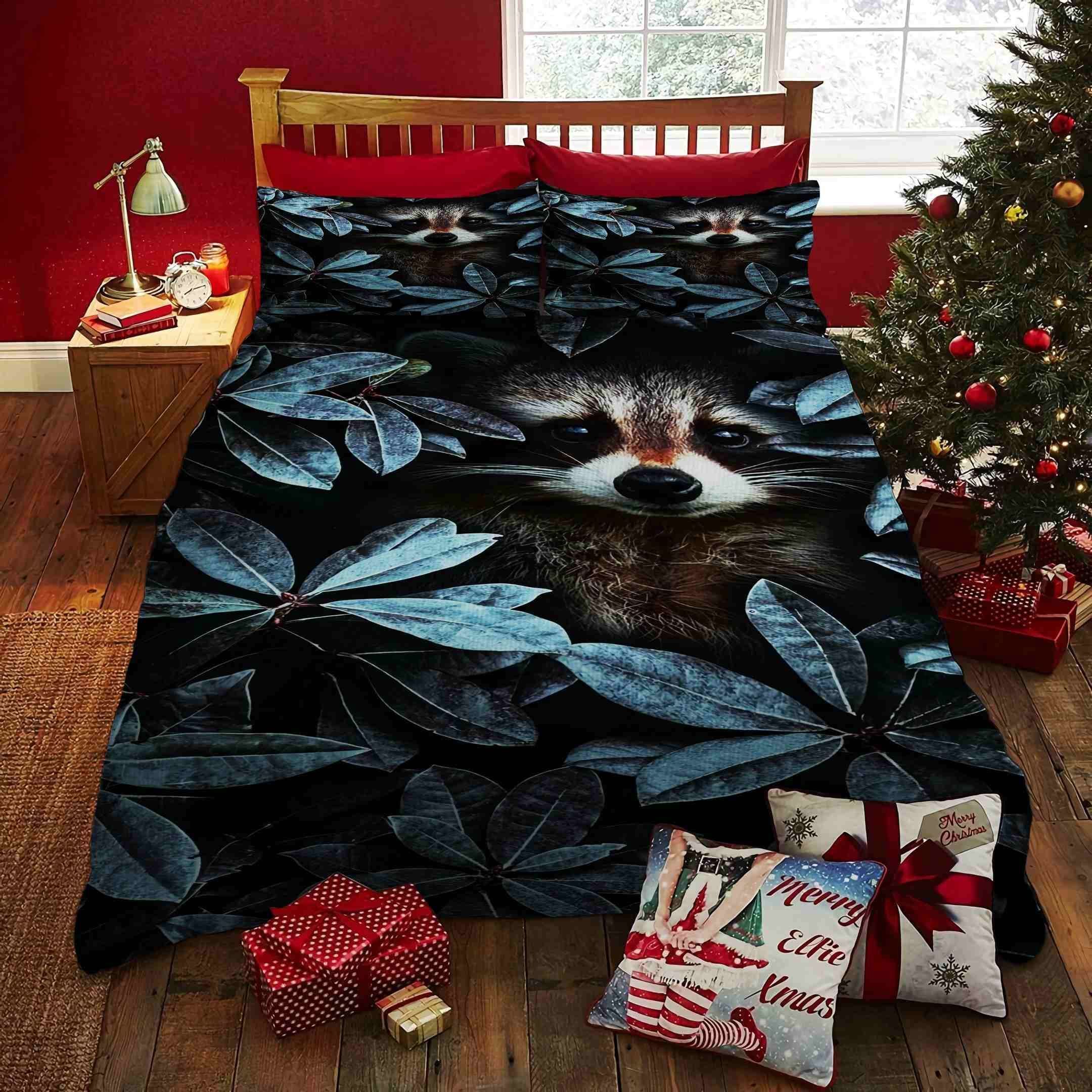 Racoon Bedding Set