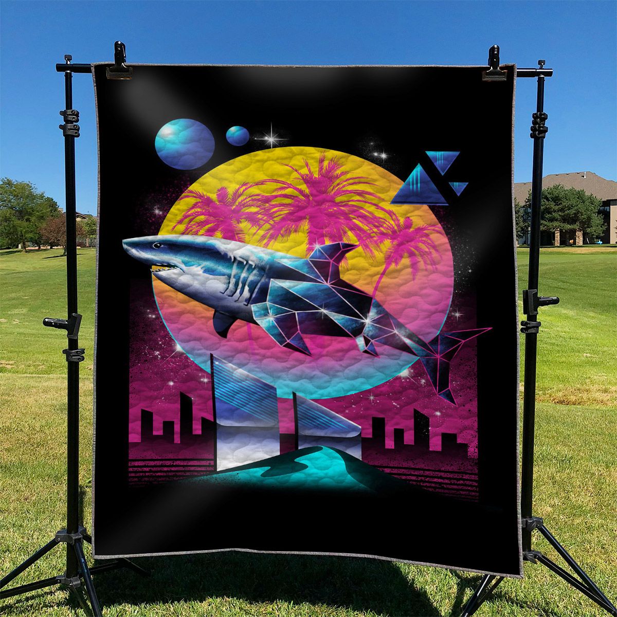 Rad Shark NI1910085DT Quilt Blanket