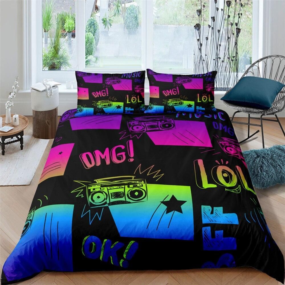 Radio Sound Omg Bedding Set
