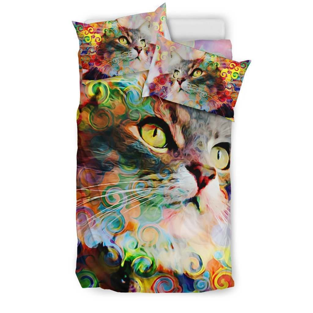 Rainbow Cat Bedding Set