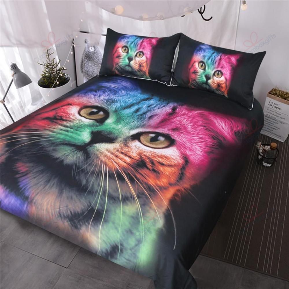 Rainbow Cat Bedding Set