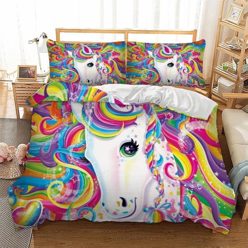 Rainbow Majesty Unicorn Bedding Set