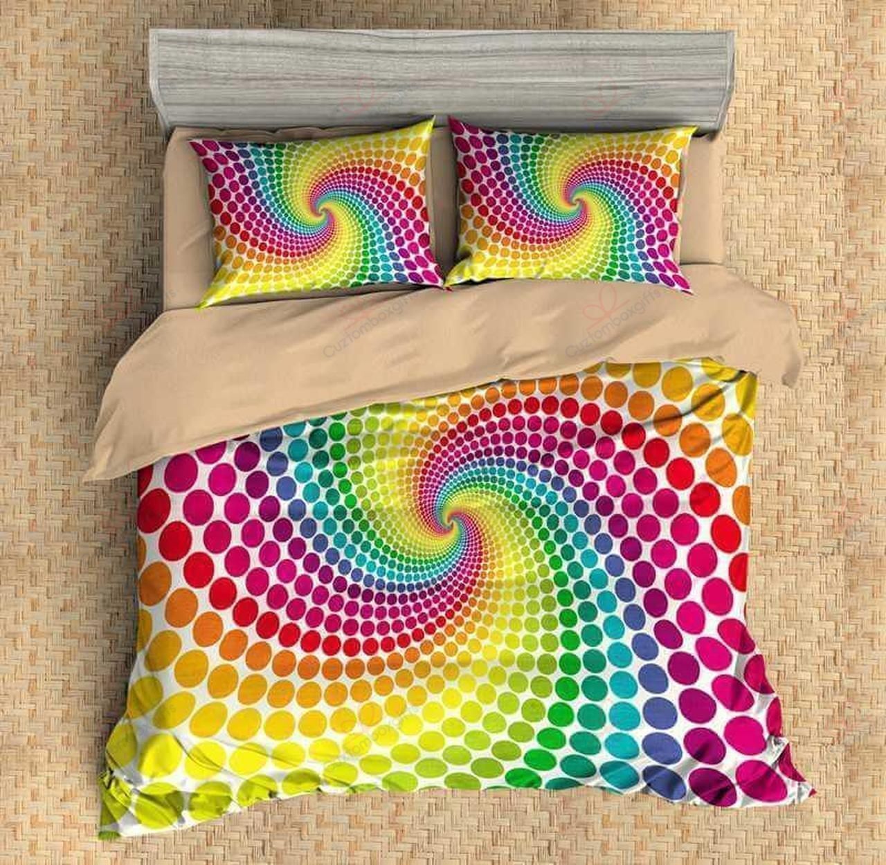 Rainbow Shield Printed Bedding Set