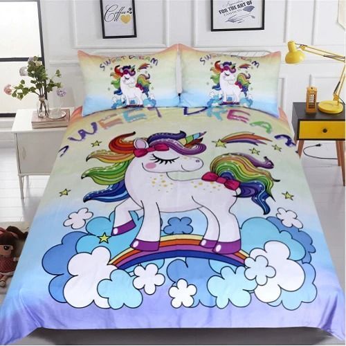 Rainbow Unicorn Bedding Set