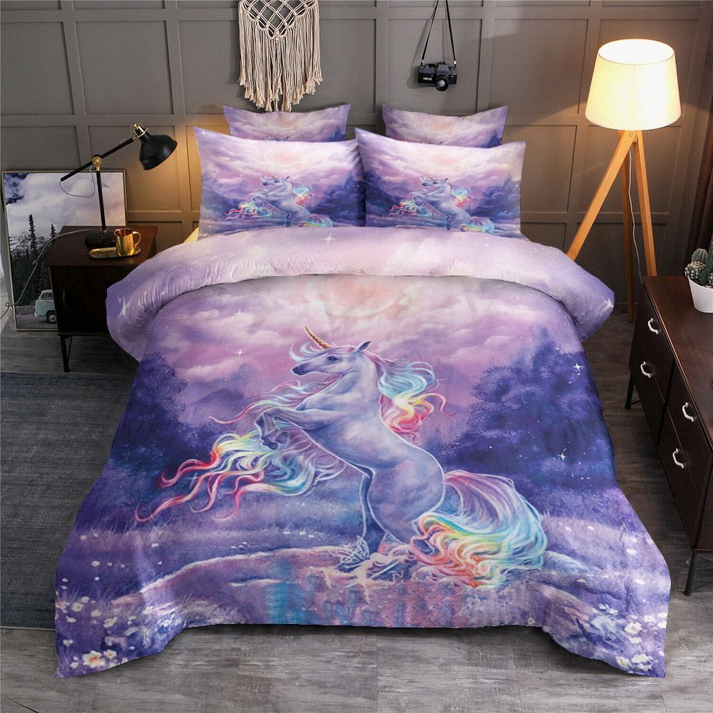 Rainbow Unicorn Magical Bedding Set