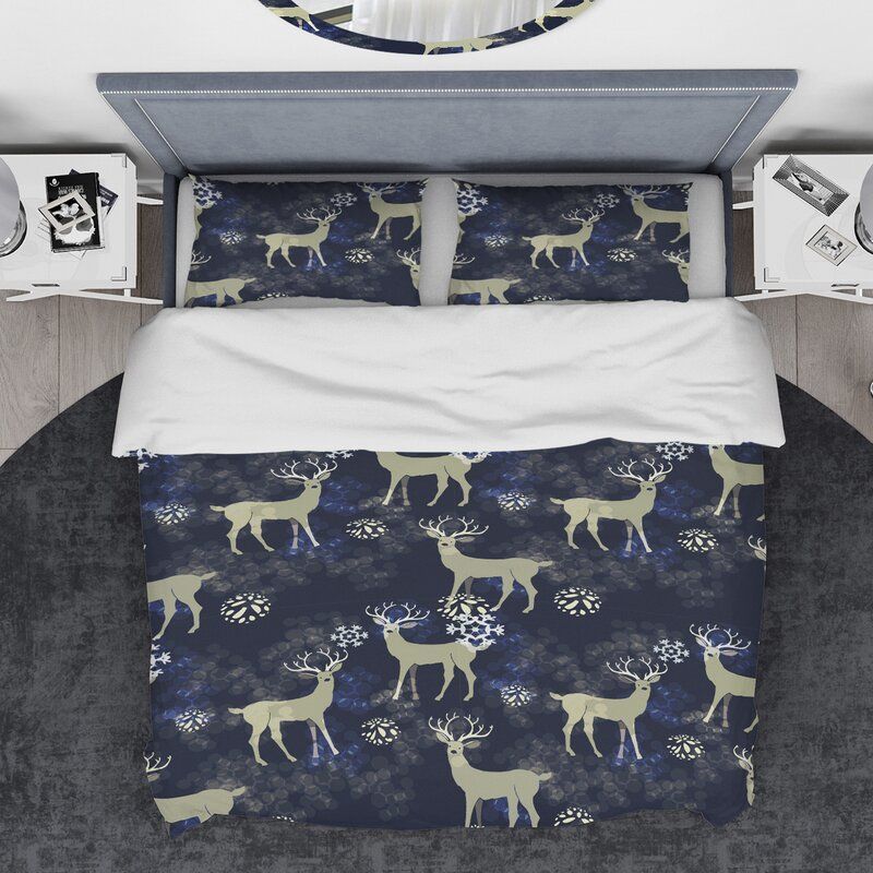 Raindeer Christmas Bedding Set