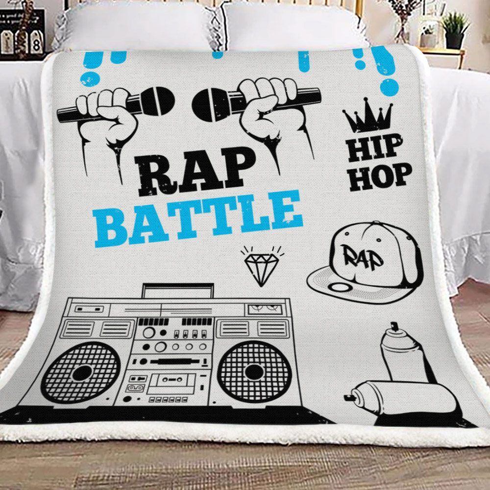 Rap Music Sherpa Fleece