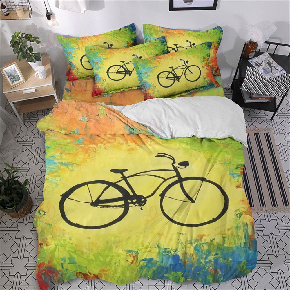Rding Bicycle Bedding Set