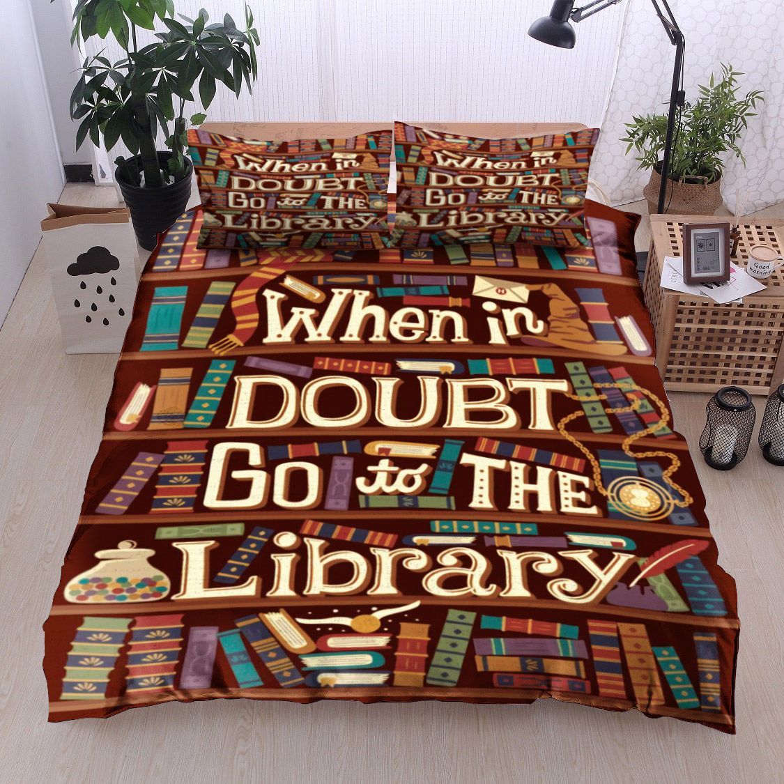 Reading Book Bedding Set