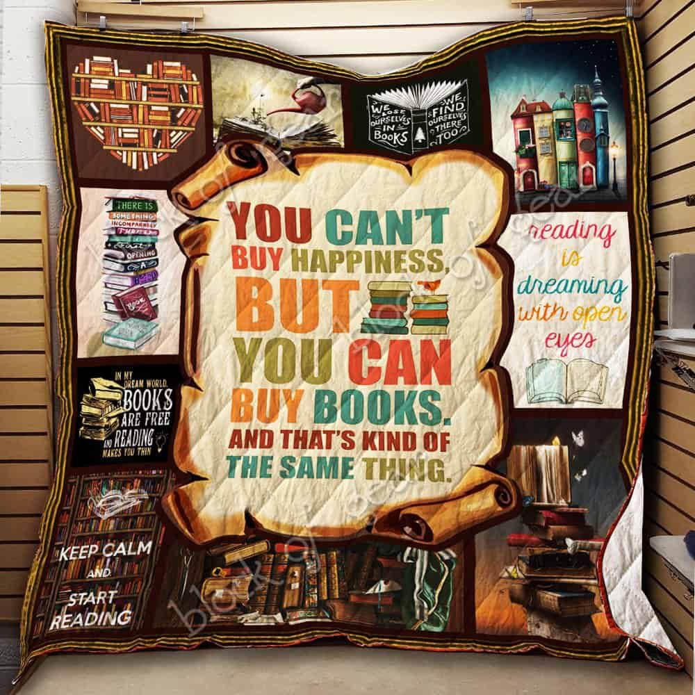 Reading Books CL19100719MDQ Quilt Blanket