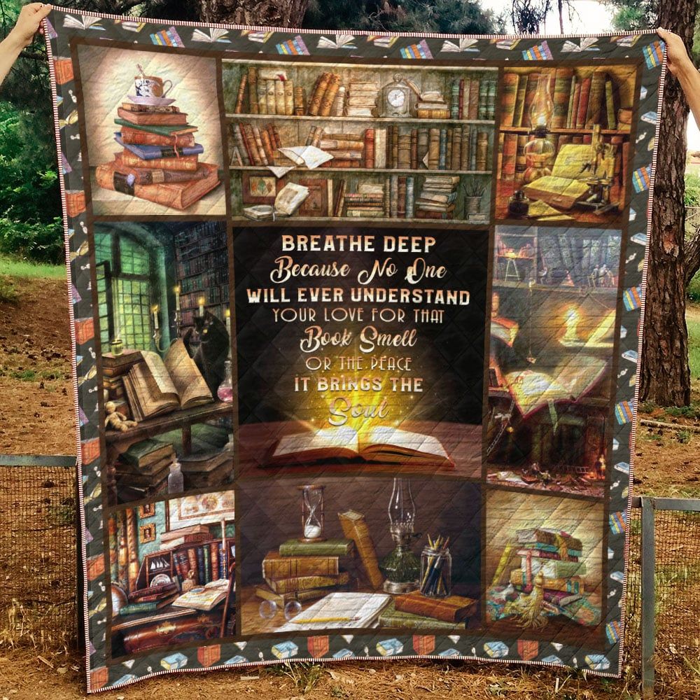 Reading Bring The Soul Quilt Blanket DHC3112543TD