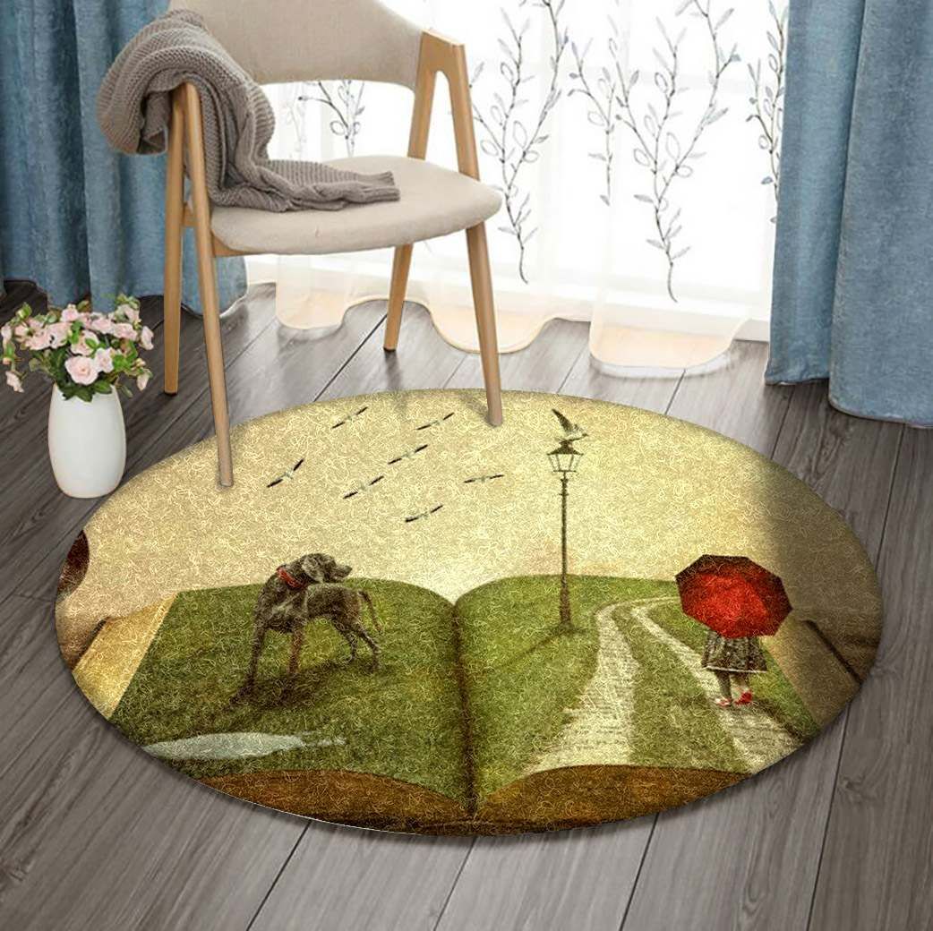 Reading Round Carpet