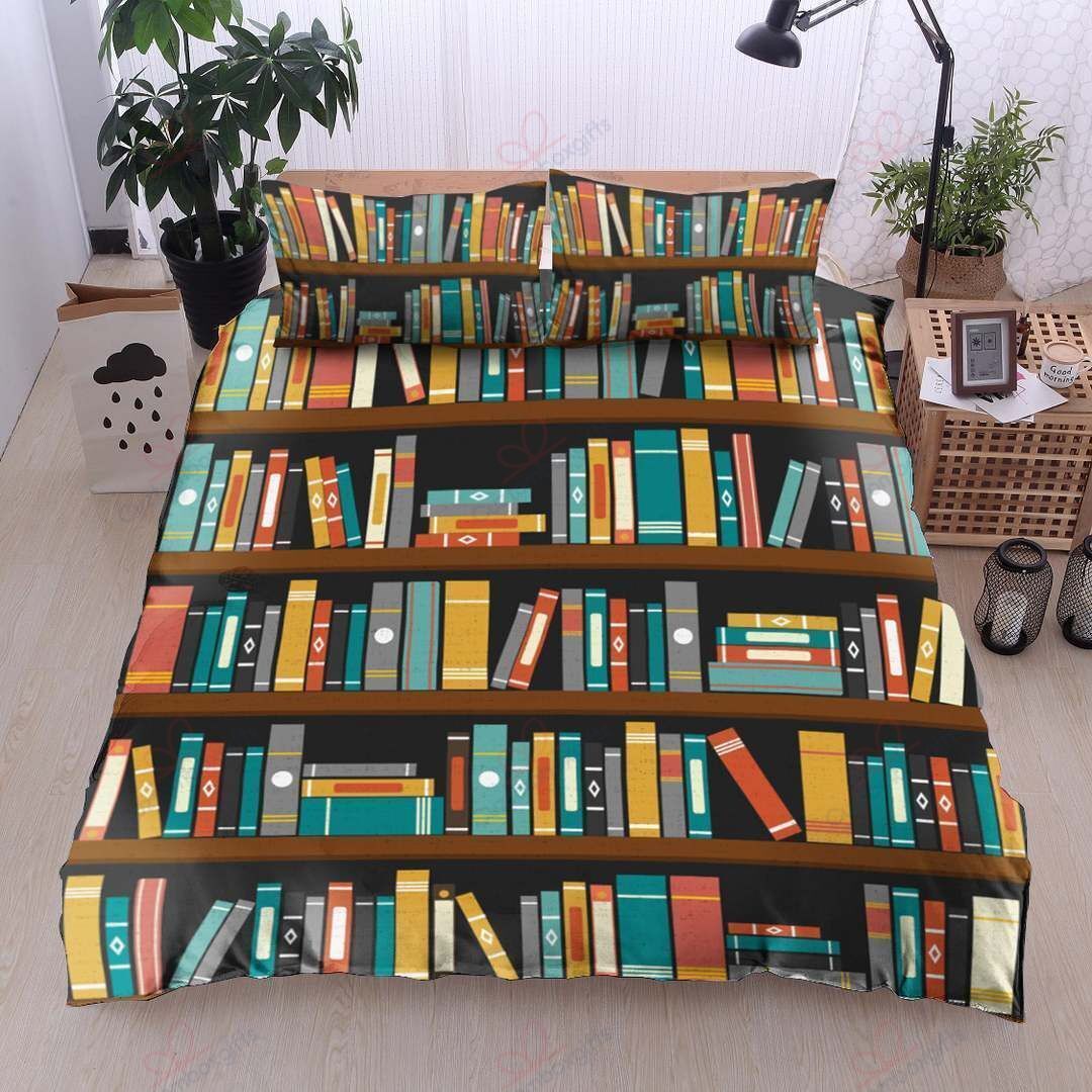 Reading Printed Bedding Set