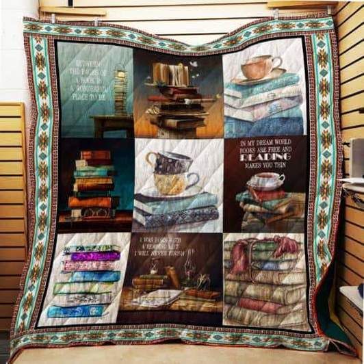 Reading Quilt Blanket DHC13123740VT