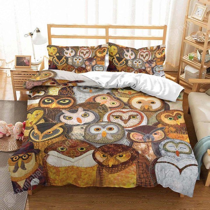 Realm Of The Owl Bedding Set