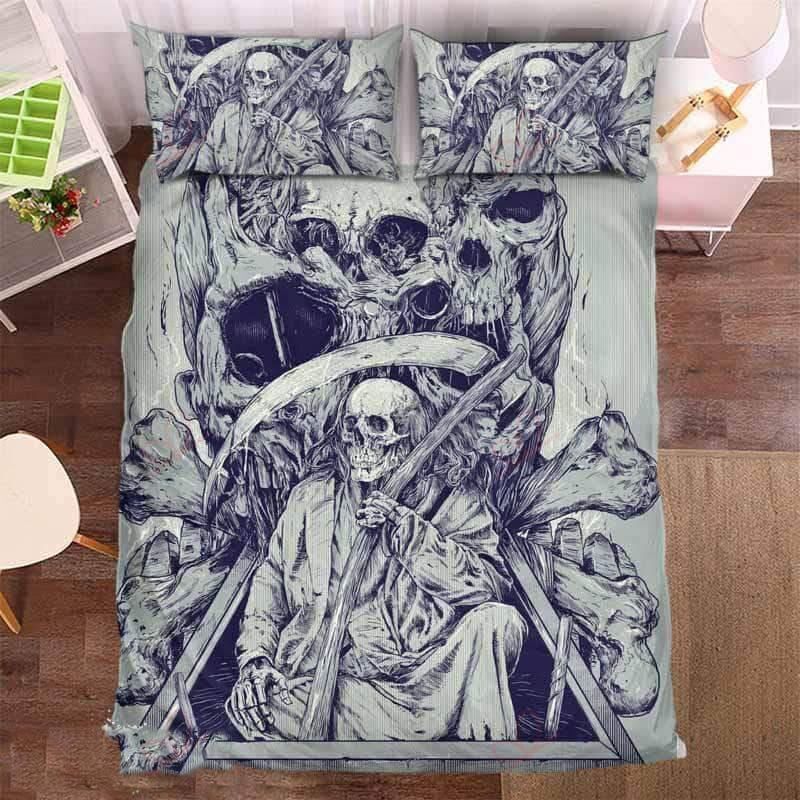 Reaper Skull Bedding Set