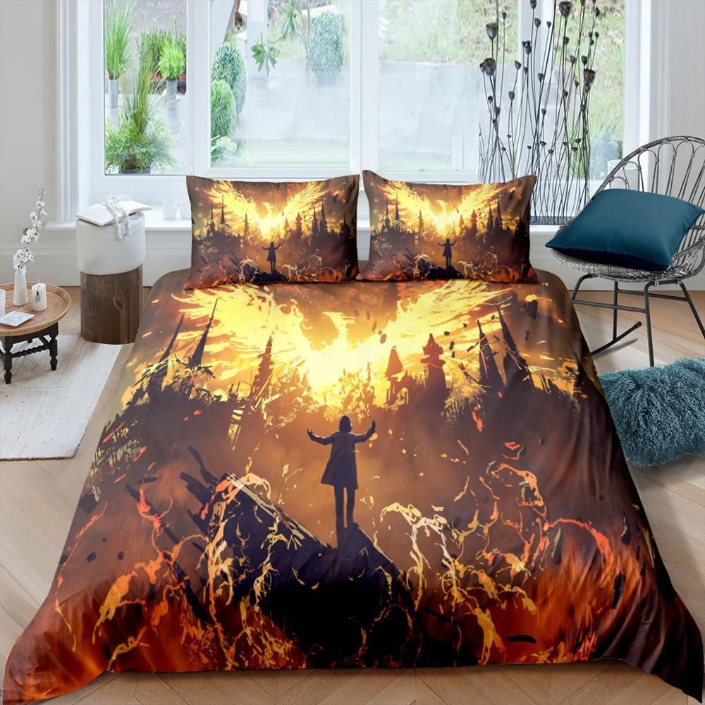 Rebirth Of The Phoenix Bedding Set