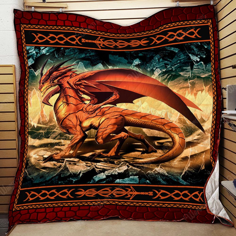 Red Dragon Quilt Blanket Kh34 Dhc1312115Dd