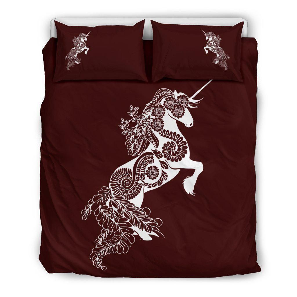 Red Horse Bedding Set