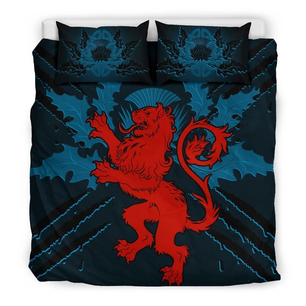 Red Lion And Thistle Bedding Set