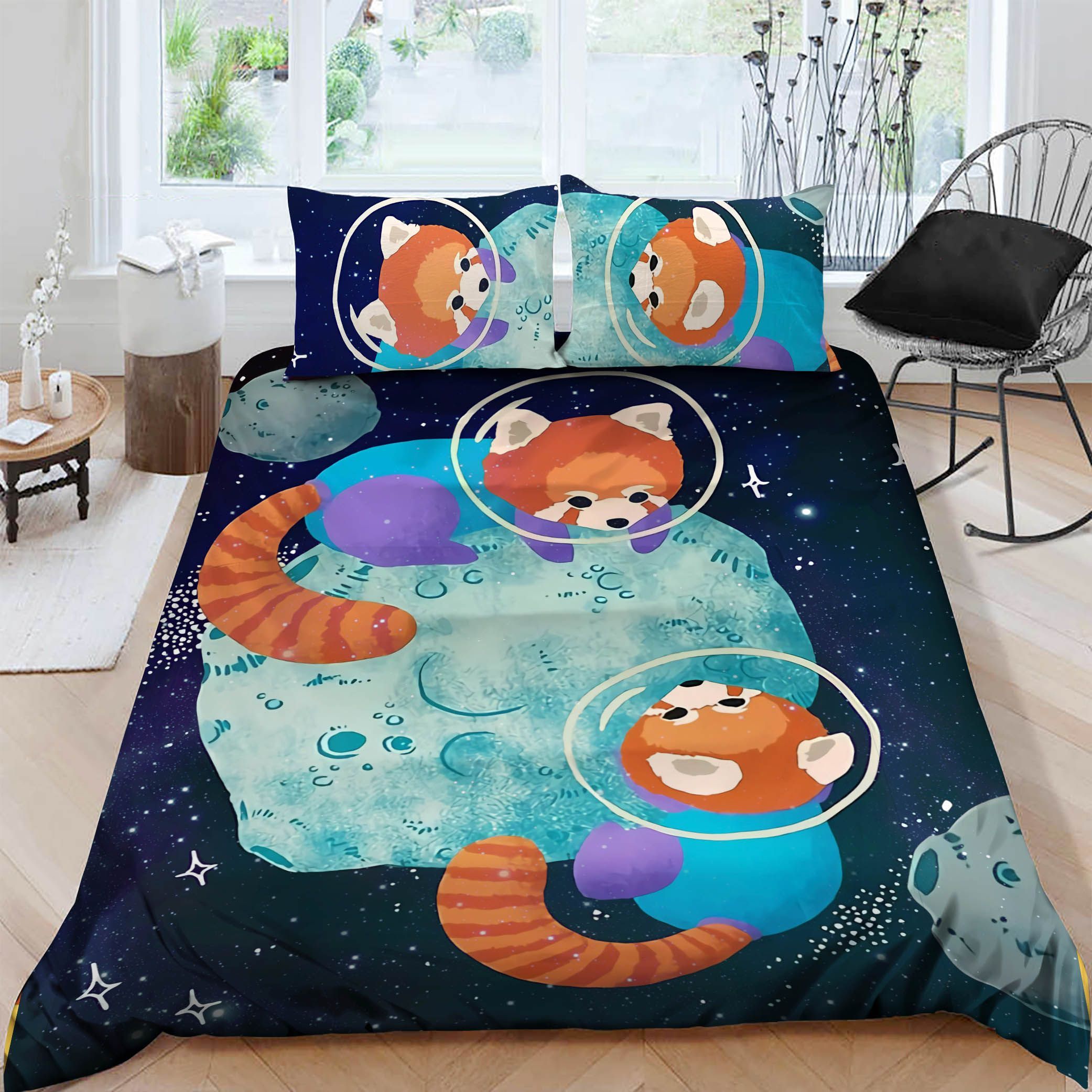 Red panda Bedding Set