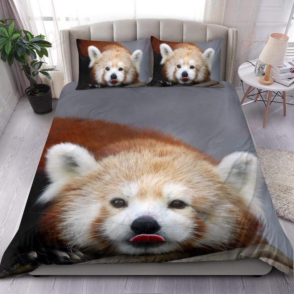 Red Panda Bedding Set