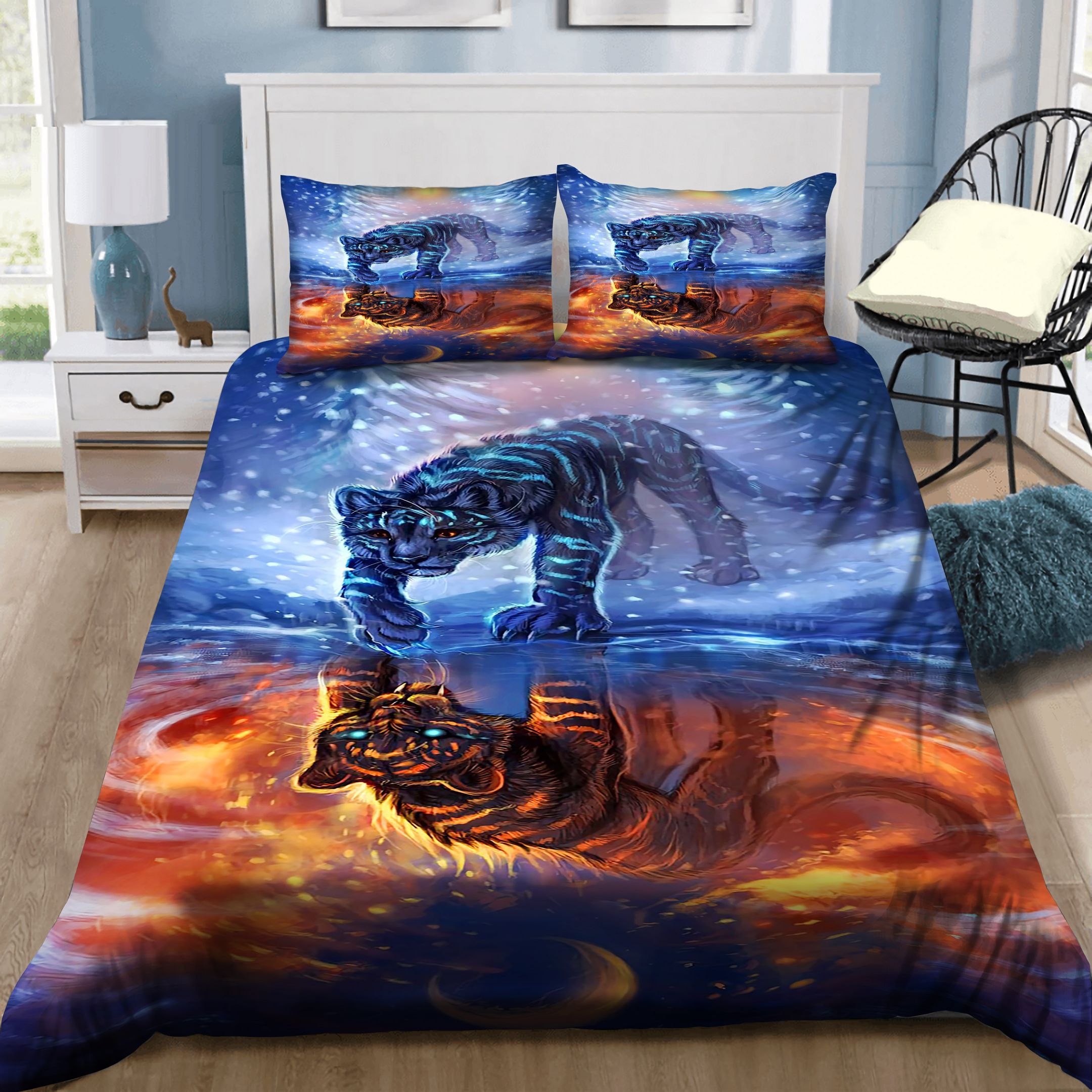 Reflection Tiger Bedding Set