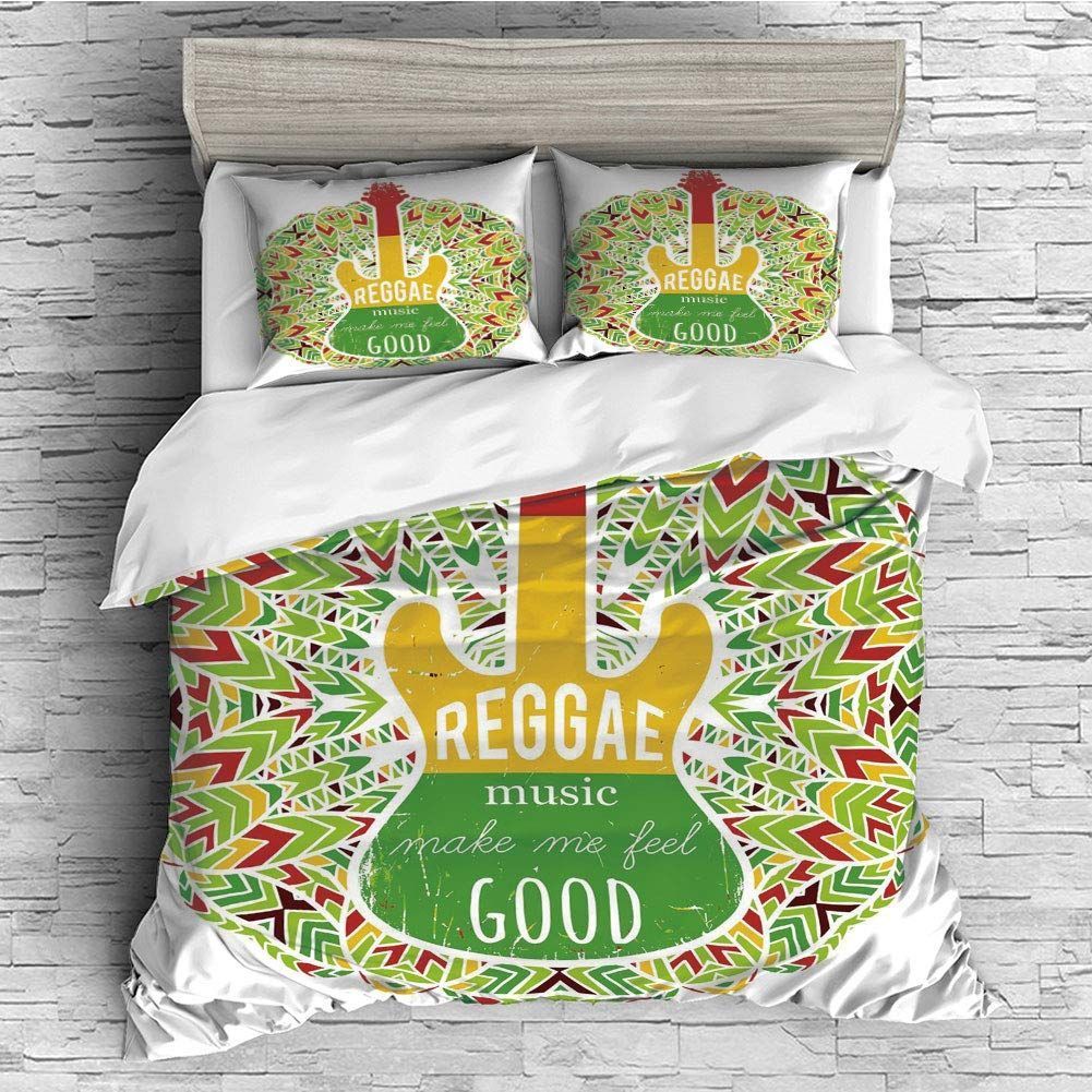 Reggae Music Bedding Set