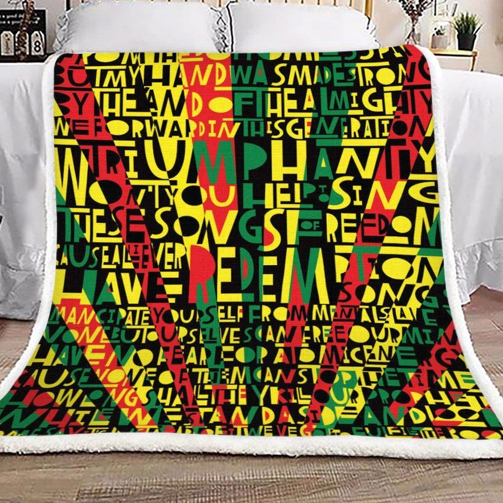 Reggae Music Sherpa Fleece