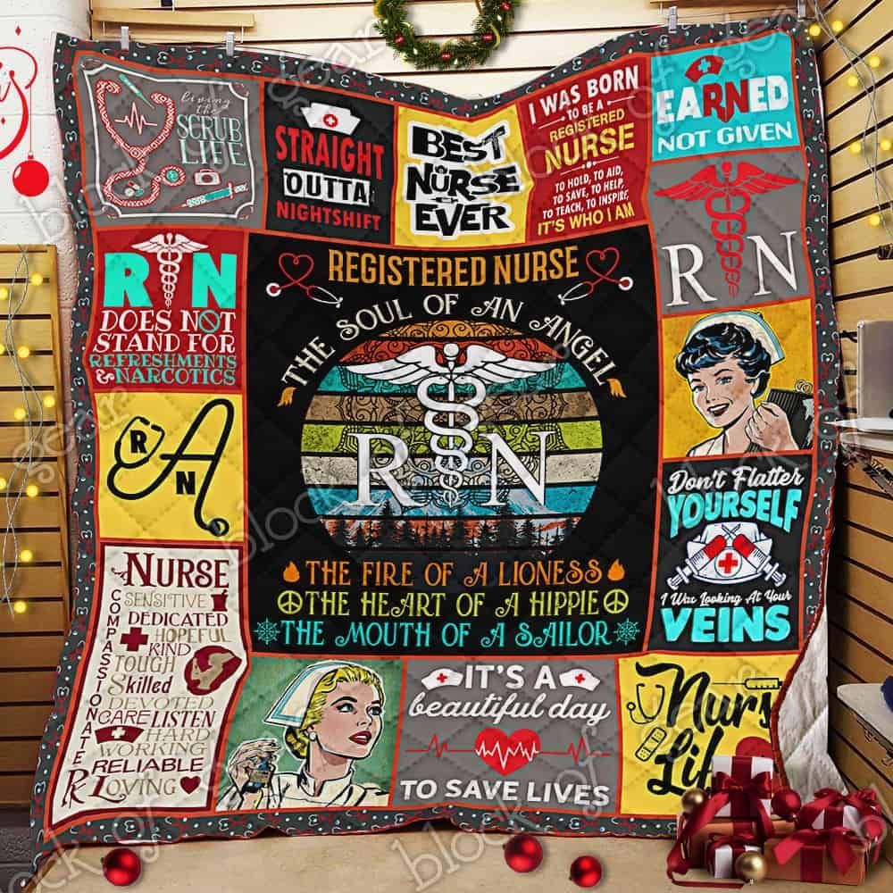 Registered Nurse GS-CL-NT2810 Quilt Balnket