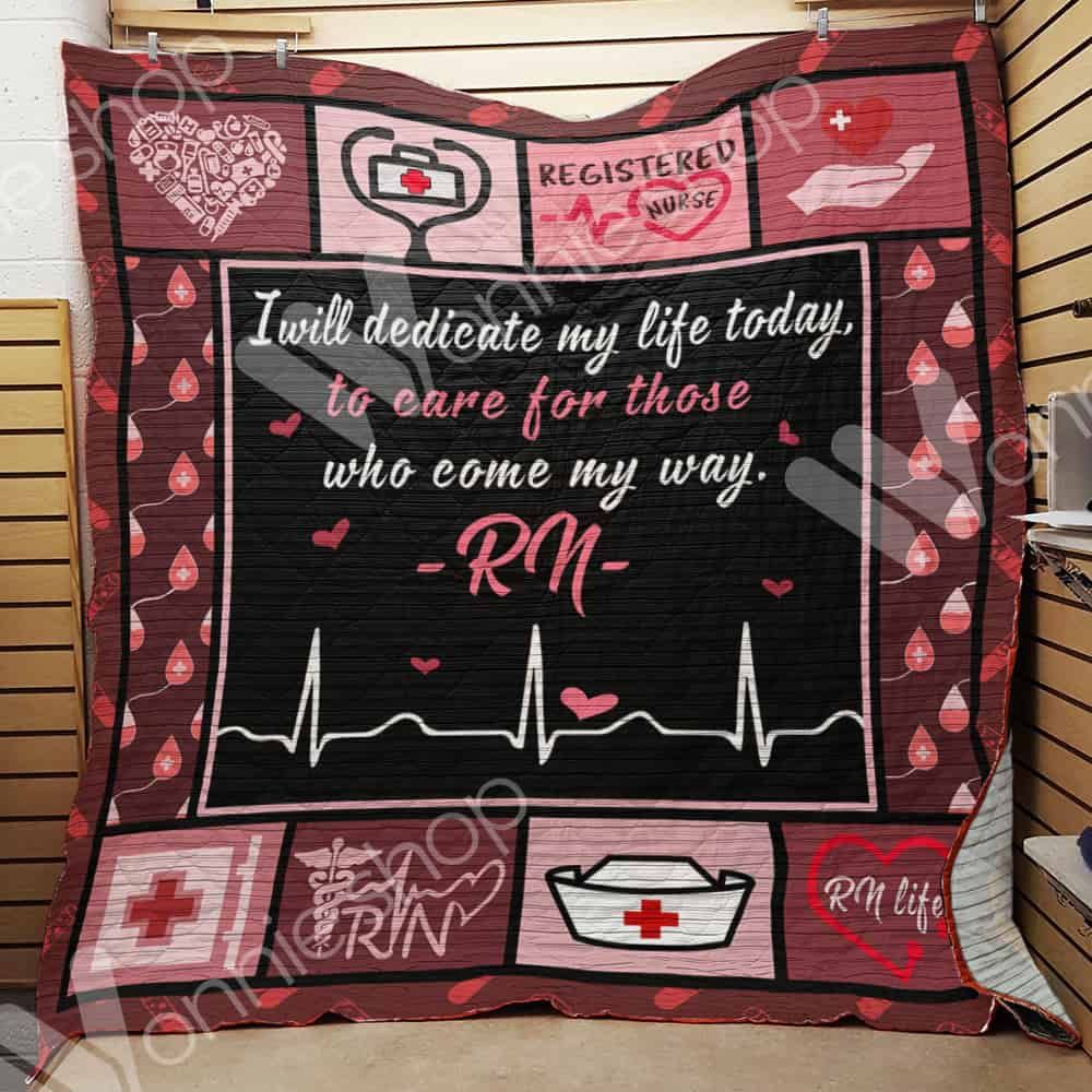 Registered Nurse Rn Quilt Blanket DHC06021280TD