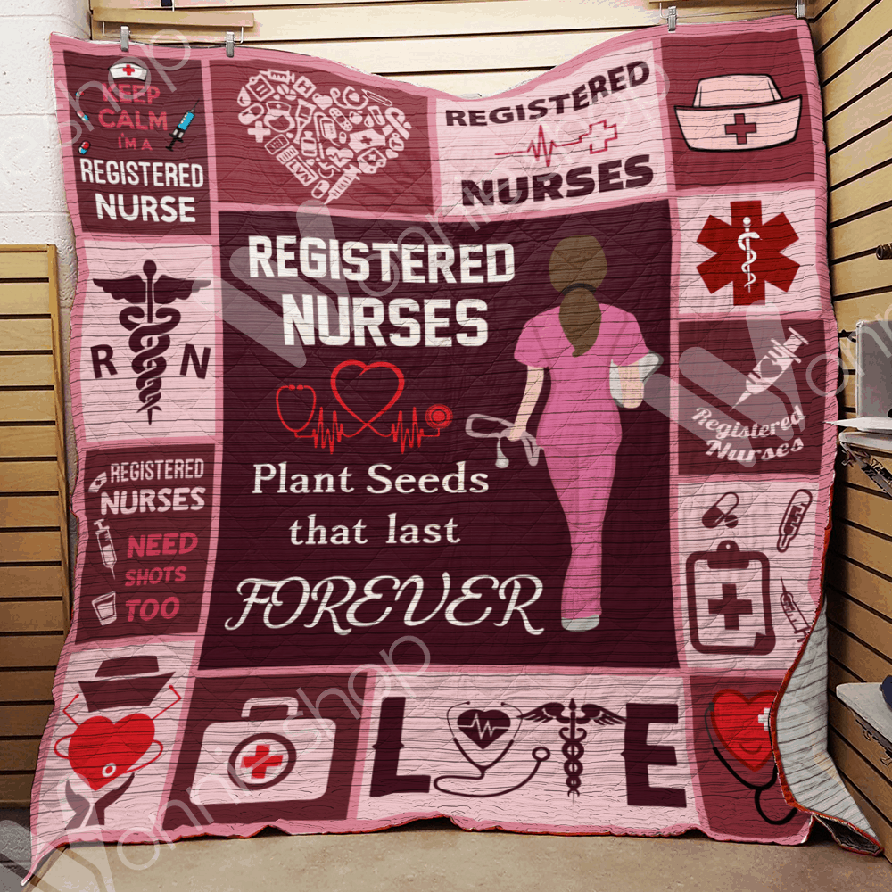 Registered Nurse Rn Quilt Blanket DHC06021287TD