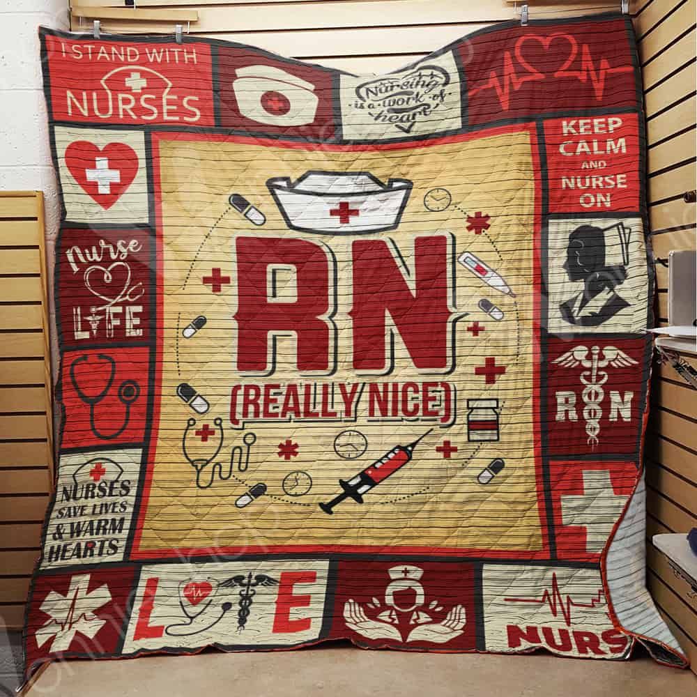 Registered Nurse Rn Quilt Blanket DHC06021315TD