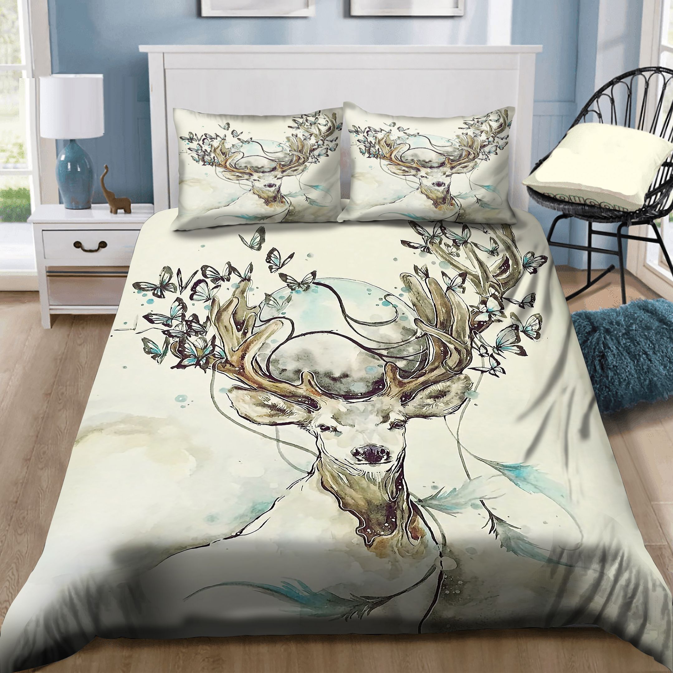 Reindeer Art Bedding Set