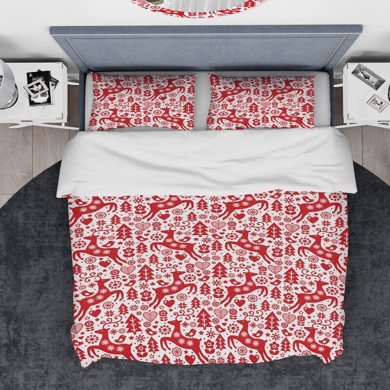 Reindeer Christmas Bedding Set