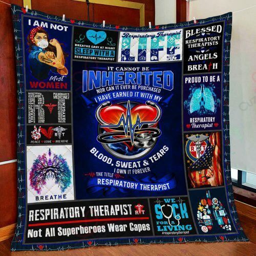 Respiratory Therapist GS-CL-KC0508 Quilt Blanket