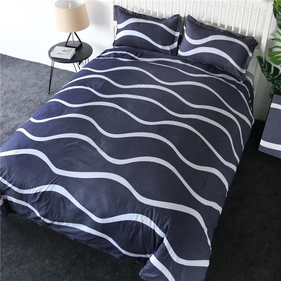 Reversible Waves Bedding Set