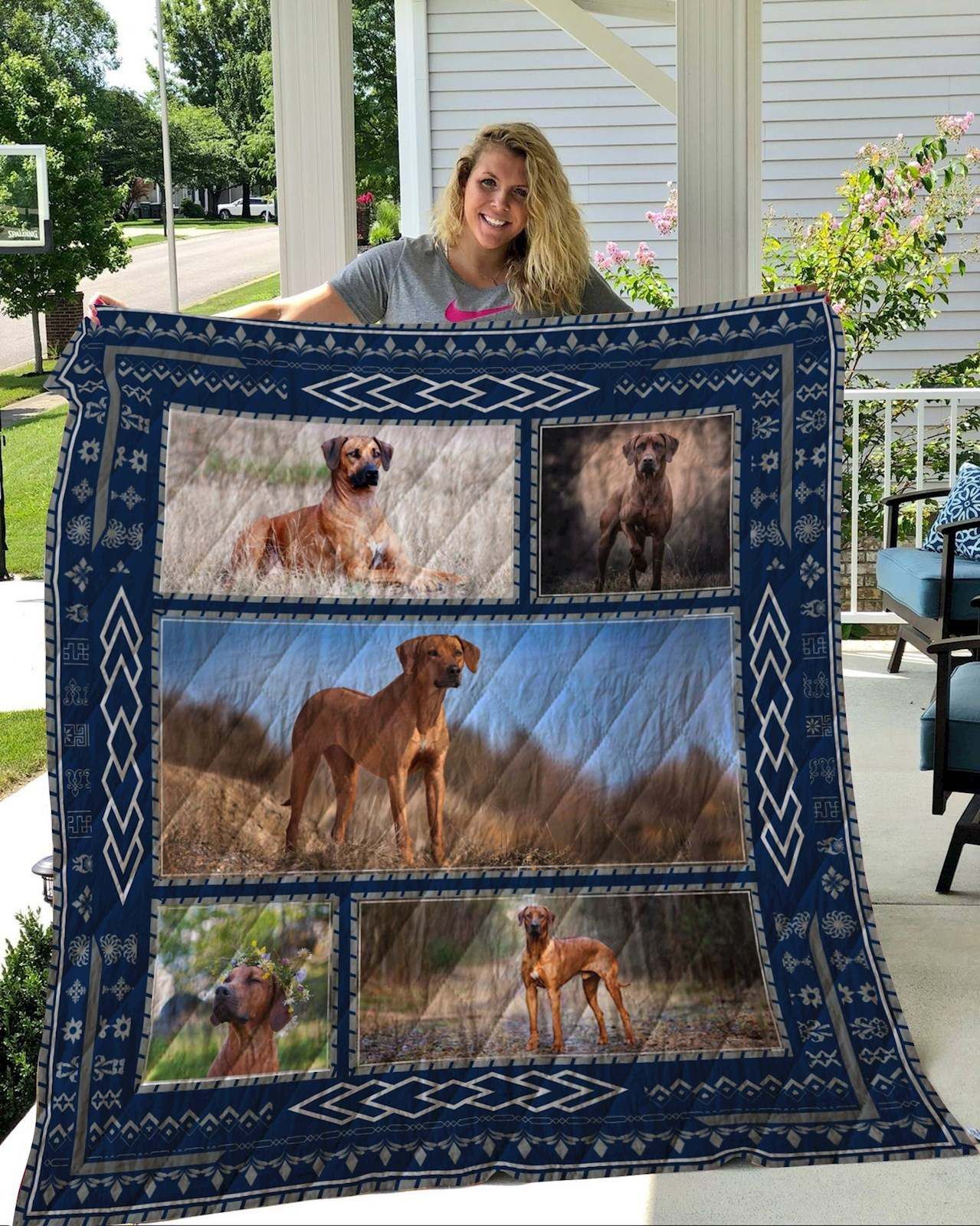 Rhodesian Ridgeback Quilt Blanket DHC2911182VT
