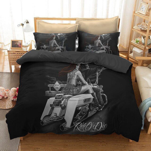 Ride To Die Bedding Set