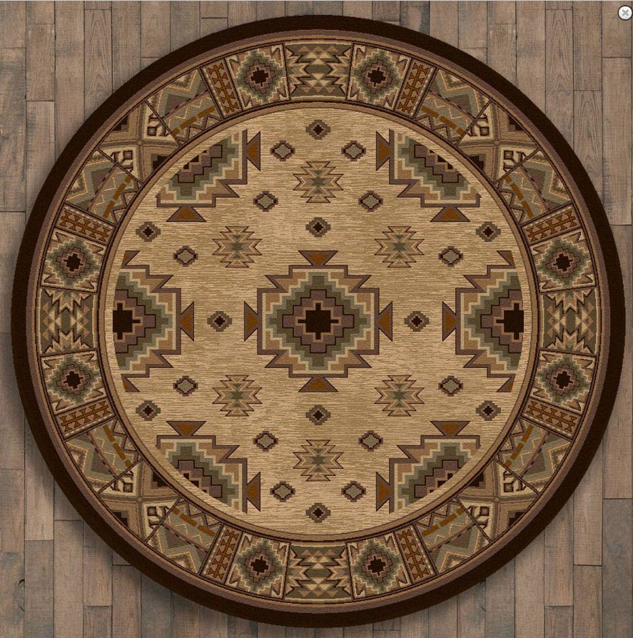 Rio Verde Round Carpet