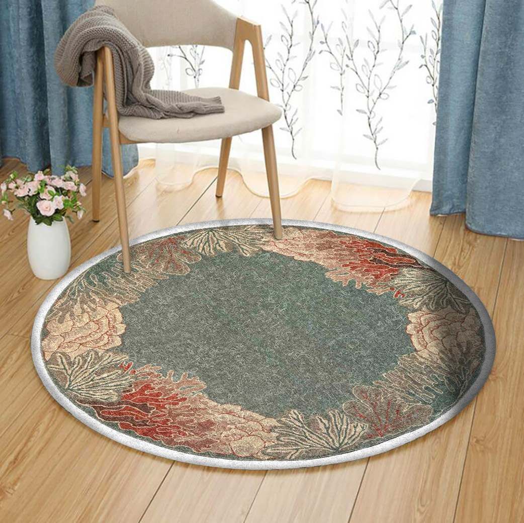 Riviera Reef Round Carpet